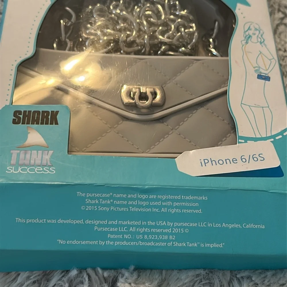Gray Pursecase For IPhone 6/6S Shark Tank